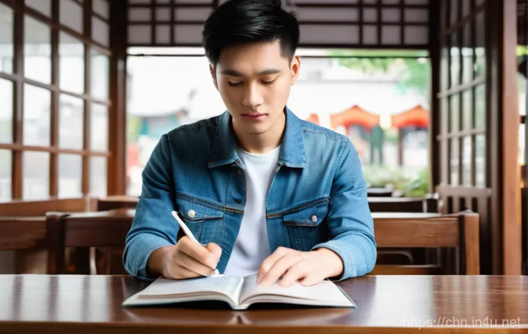 HSK 대비를 위한 어휘 공부법 - **Image Prompt 1: The Personalized Vocabulary Notebook**
A young, focused East Asian female stud... HSK 대비를 위한 어휘 공부법 - **Image Prompt 1: The Personalized Vocabulary Notebook**
A young, focused East Asian female stud...